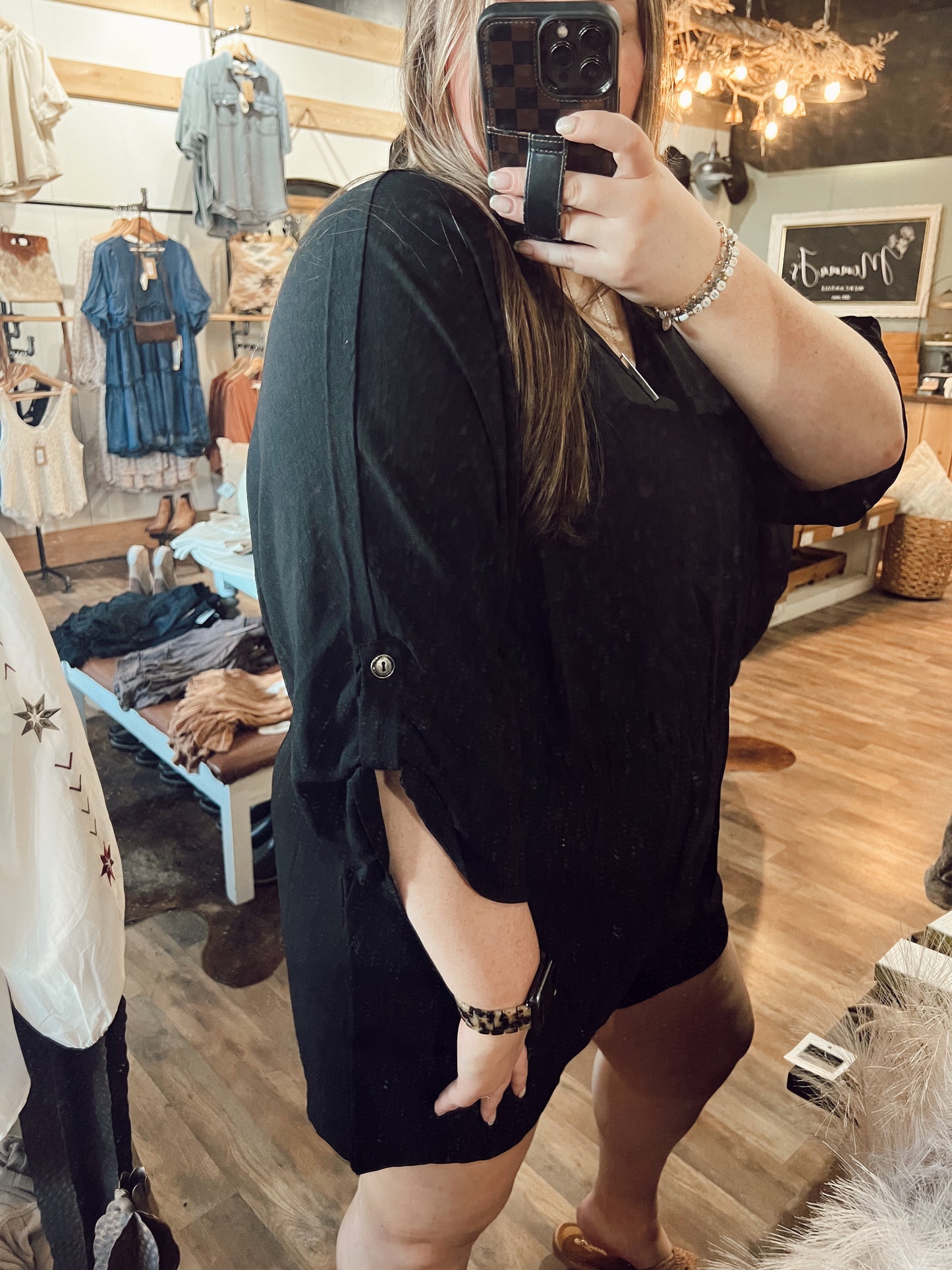 PUT IT ON MY TAB SLEEVE ROMPER