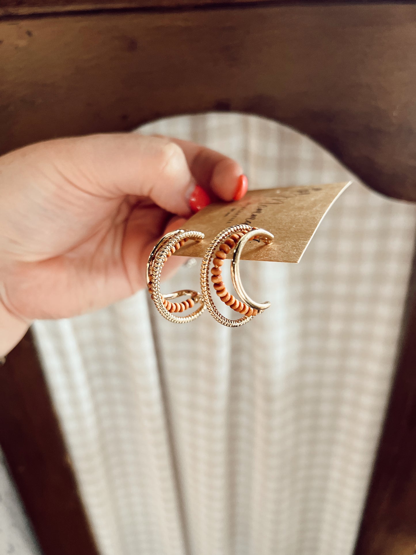 BOHO TRIPLE STACK EARRING