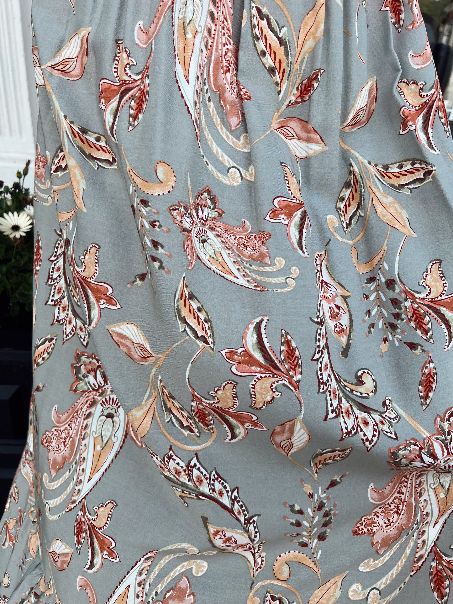 BOHO PAISLEY MAXI DRESS