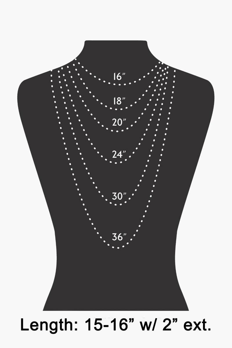 TRIPLE STACK CHAIN NECKLACE
