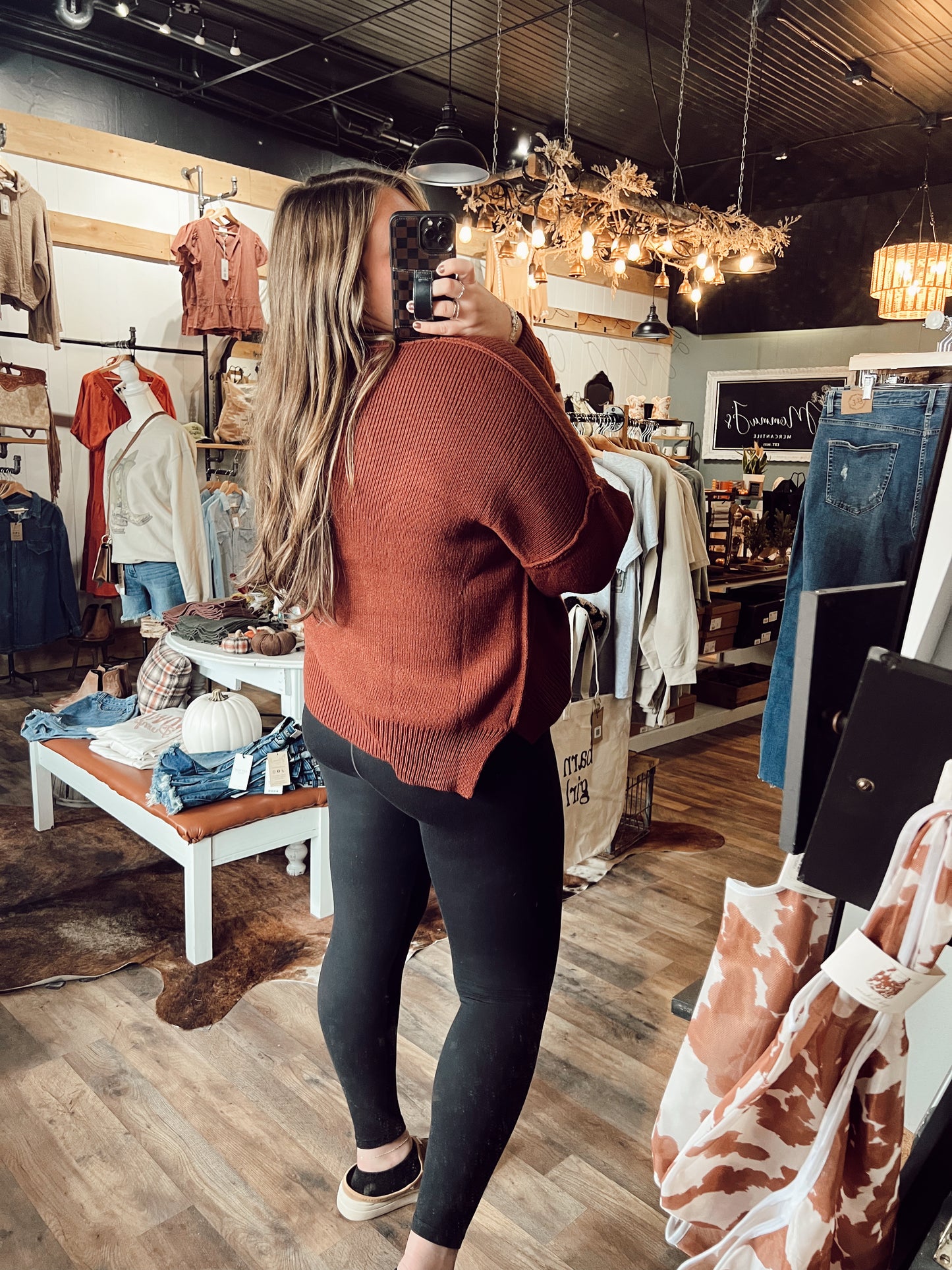 BRICK HOUSE COZY SWEATER