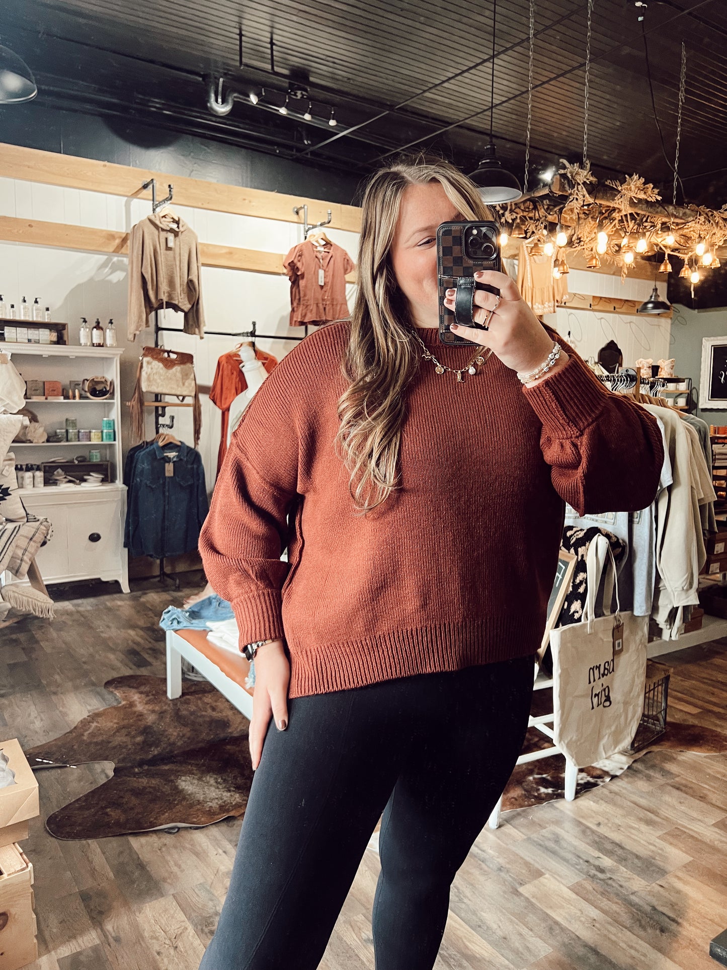 BRICK HOUSE COZY SWEATER