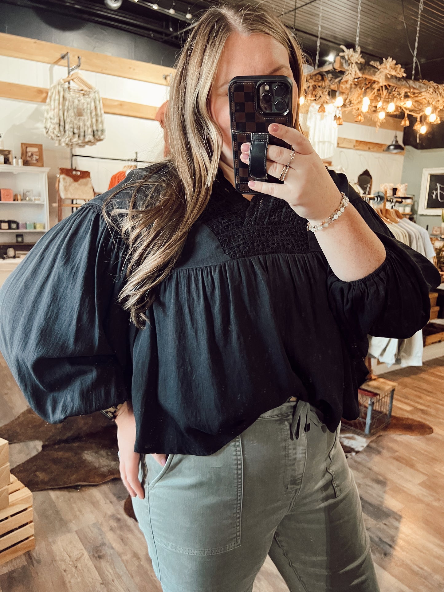 GO WITH THE FLOW BLOUSE