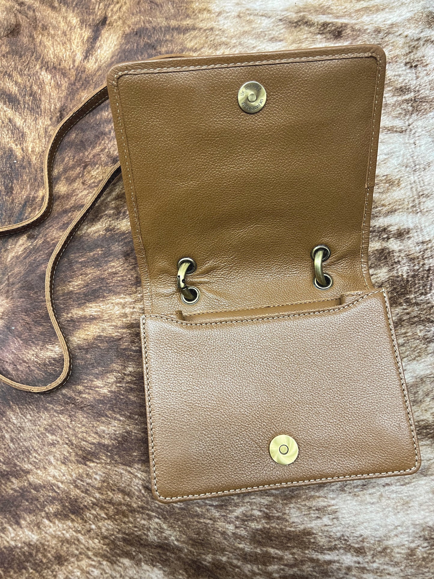 IN BLOOM HAND-TOOLED PURSE