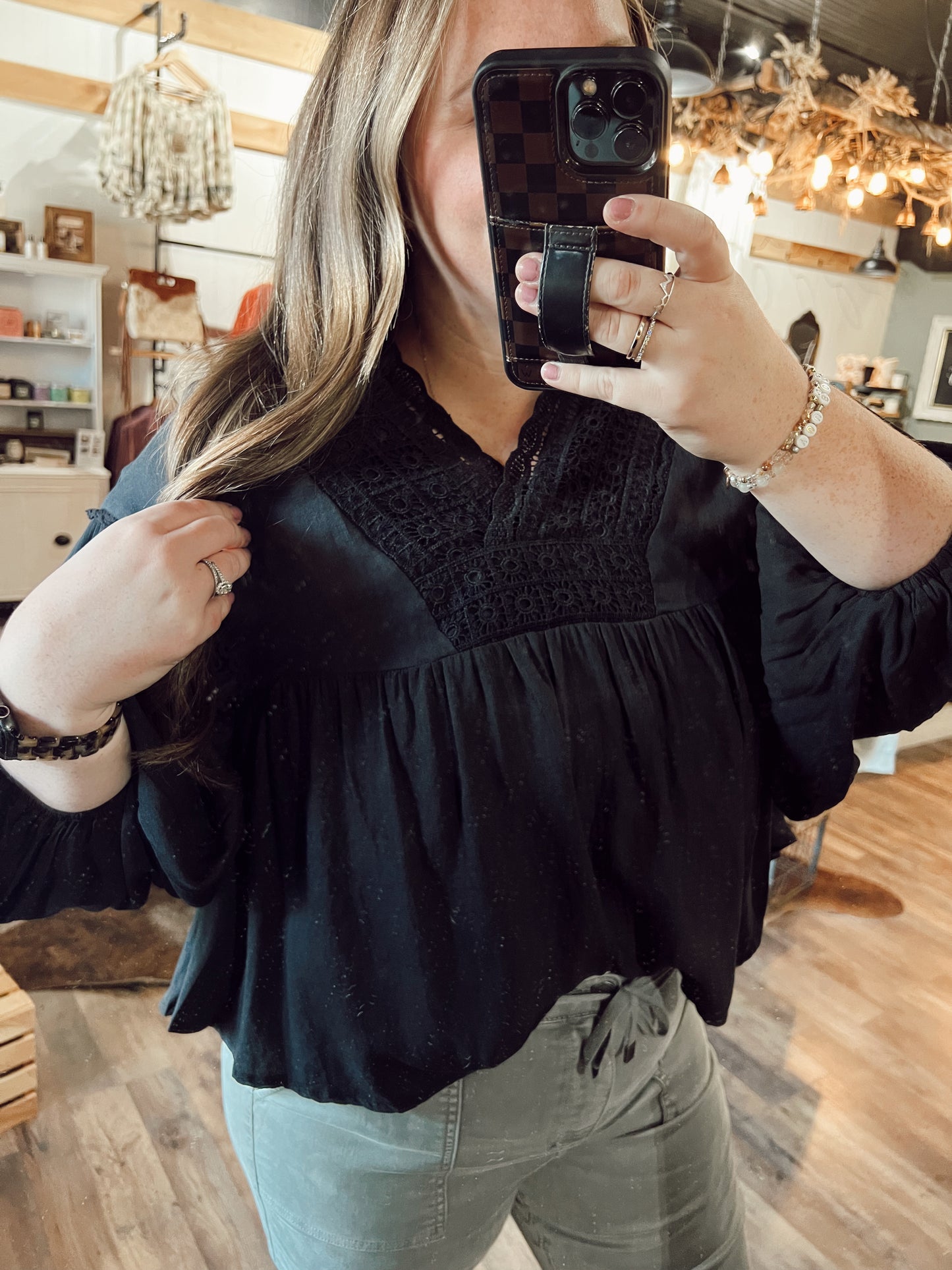 GO WITH THE FLOW BLOUSE