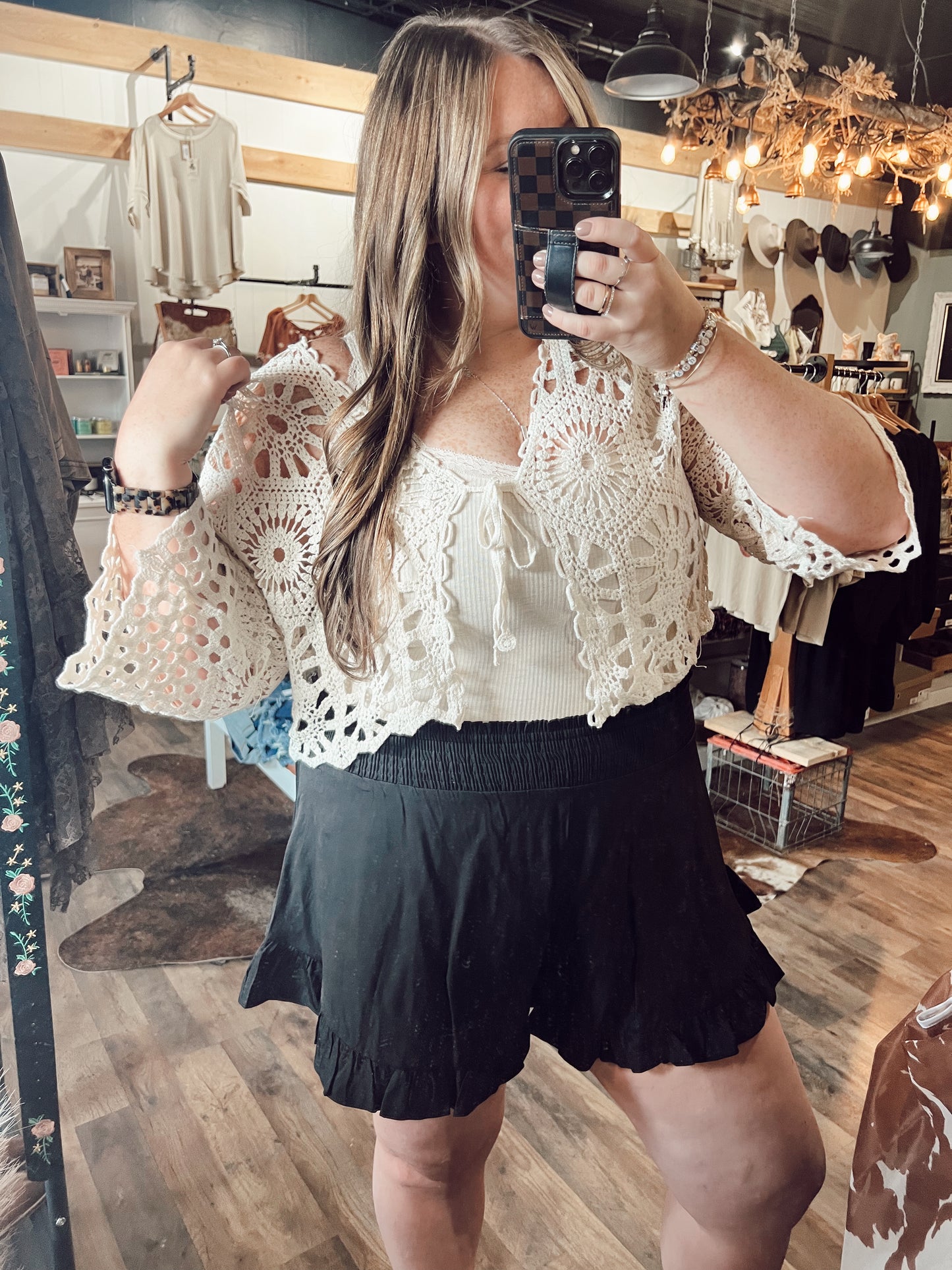 BOHO CROCHET COVER UP