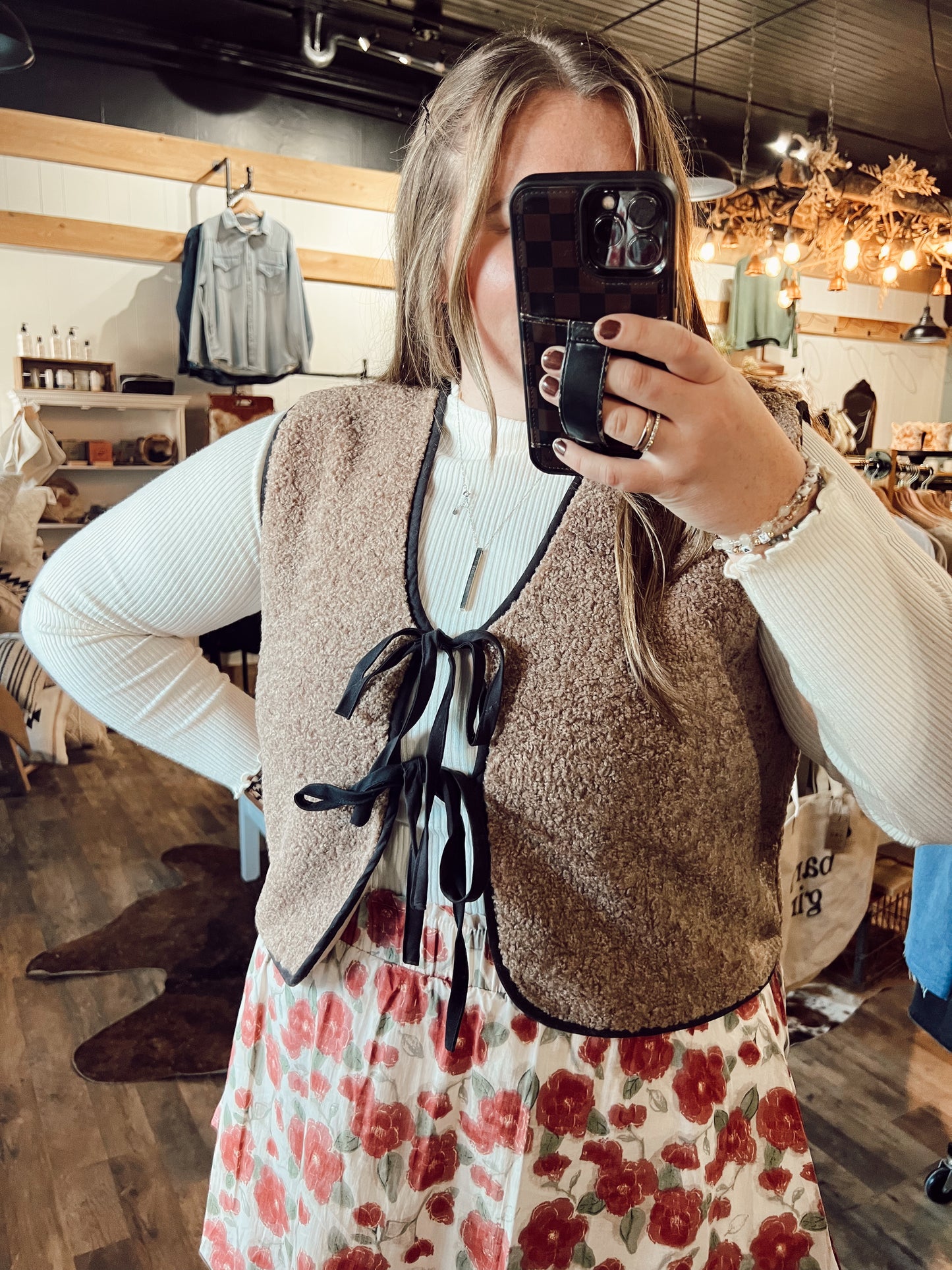 TEDDY TIE VEST