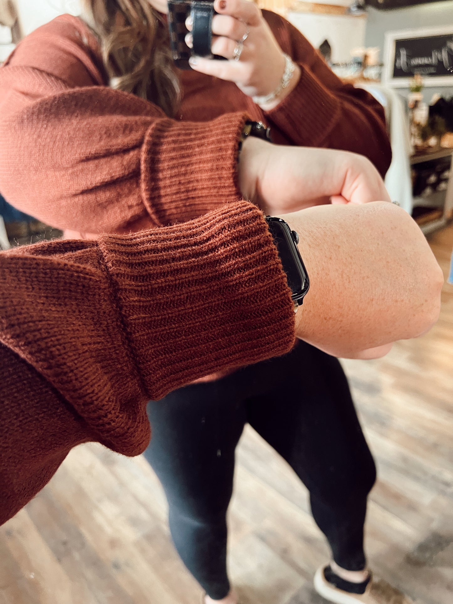 BRICK HOUSE COZY SWEATER