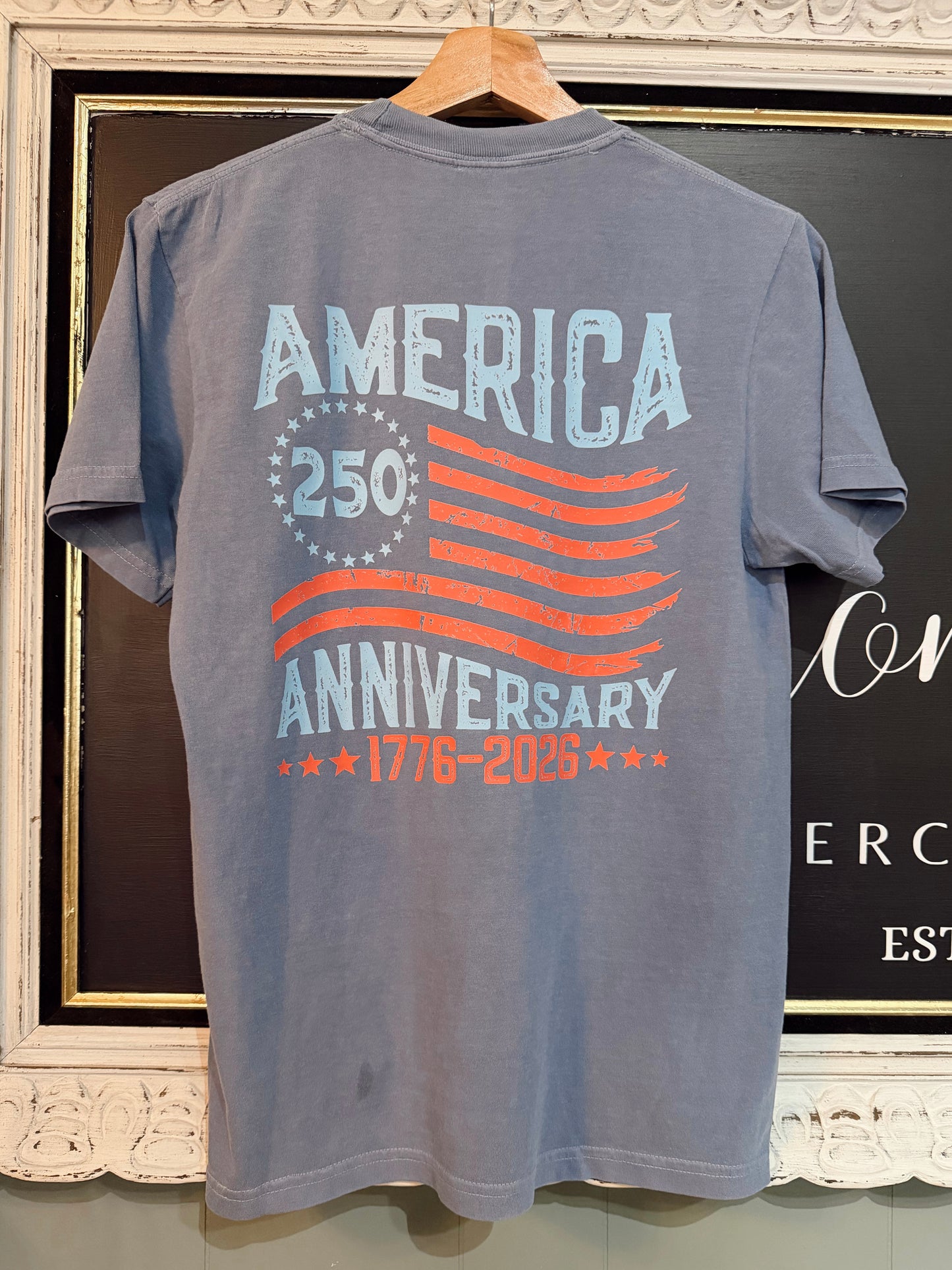 AMERICA ANNIVERSARY TEE