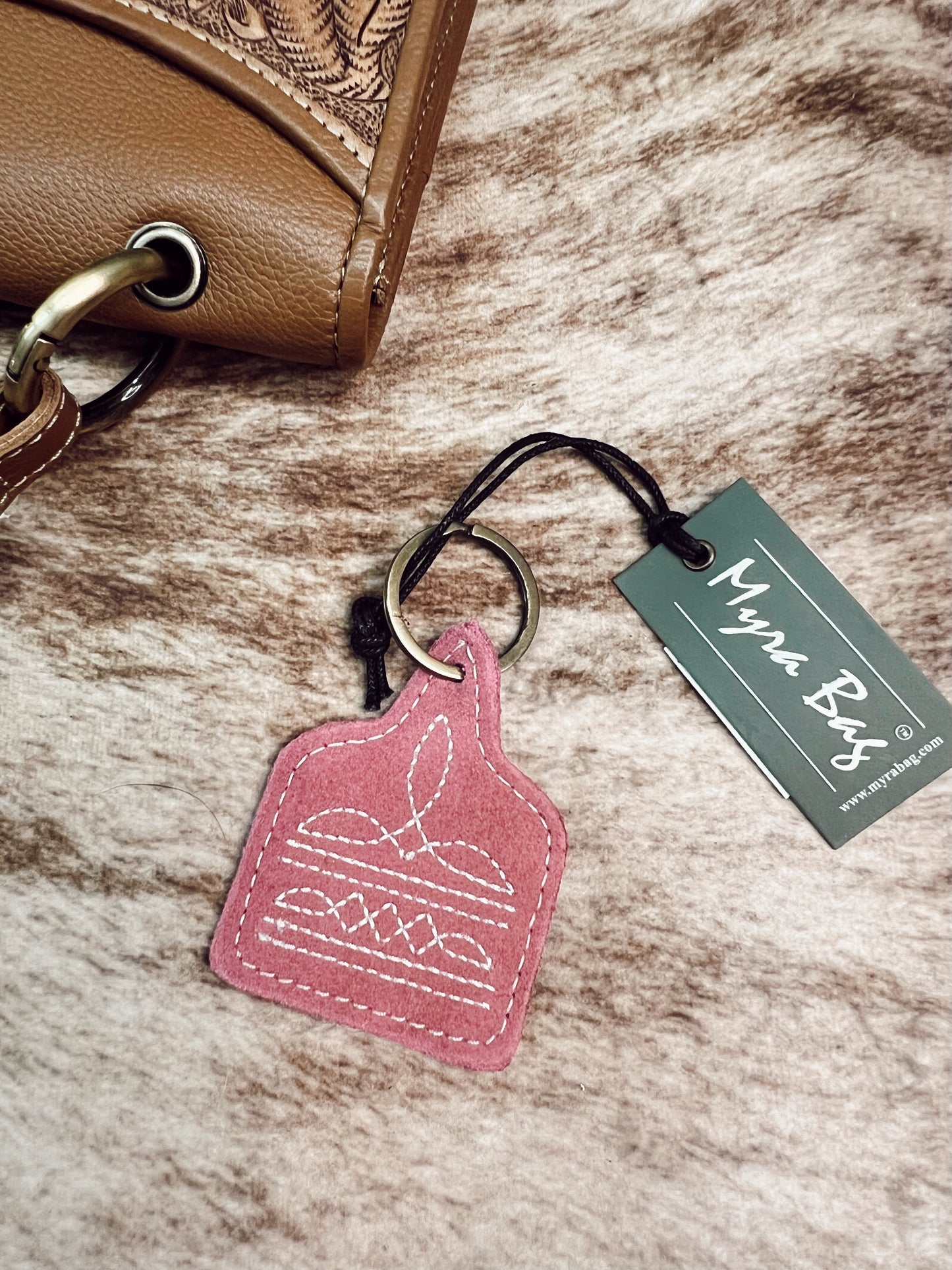 SADDLE MARK KEY CHAIN