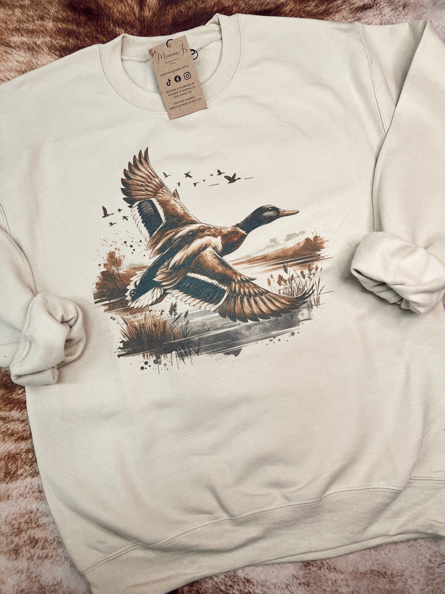 VINTAGE MALLARD CREWNECK