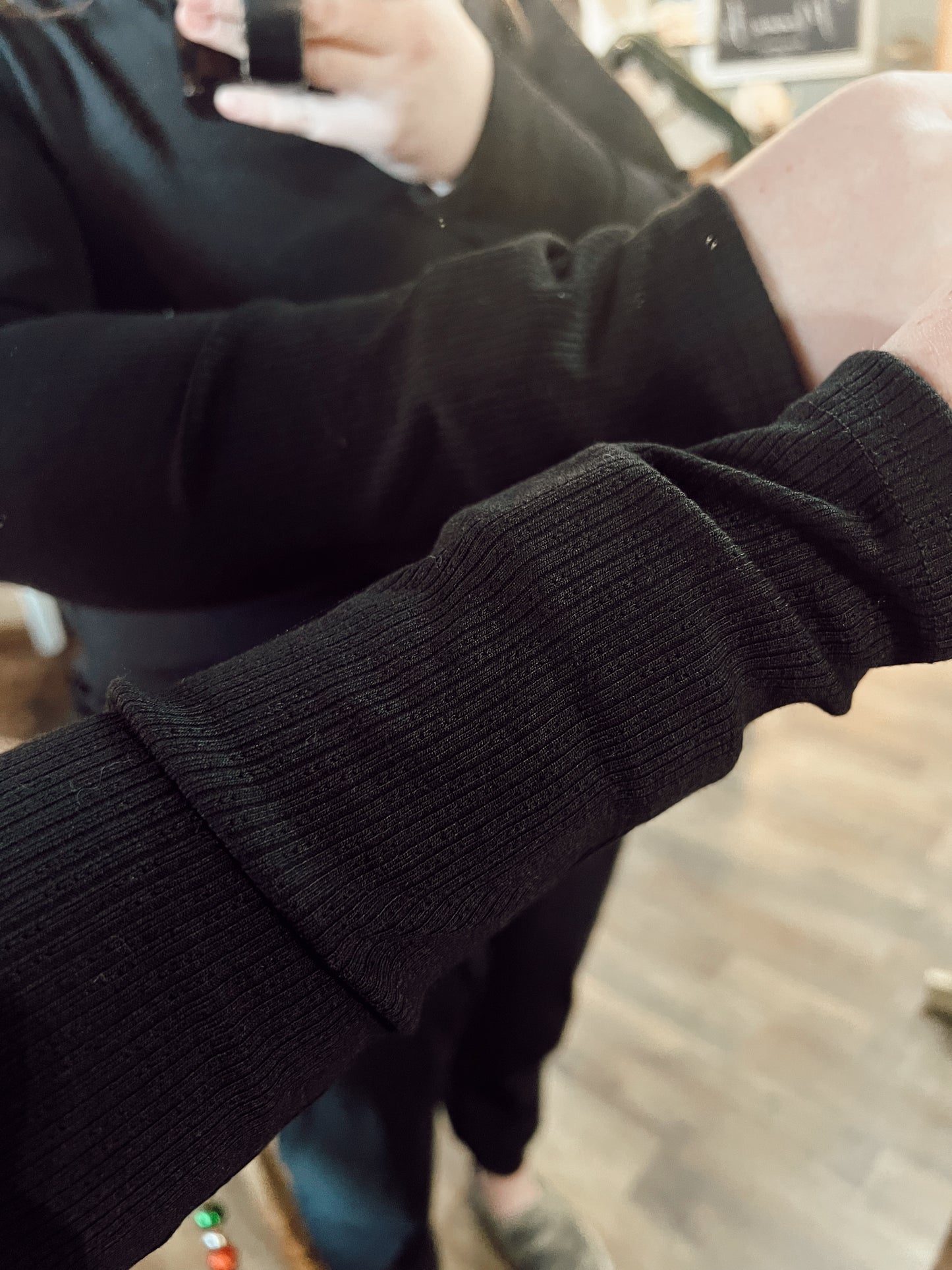 BASIC RIBBED LONG SLEEVE