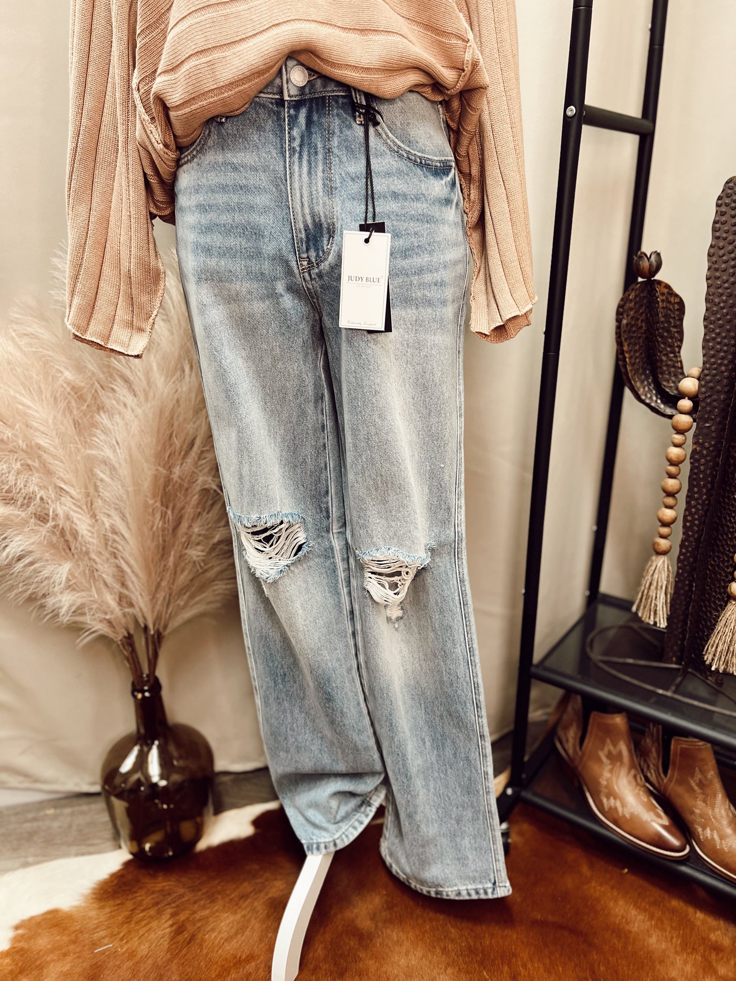 JB RIGID MAGIC DESTROY 90’S STRAIGHT JEAN