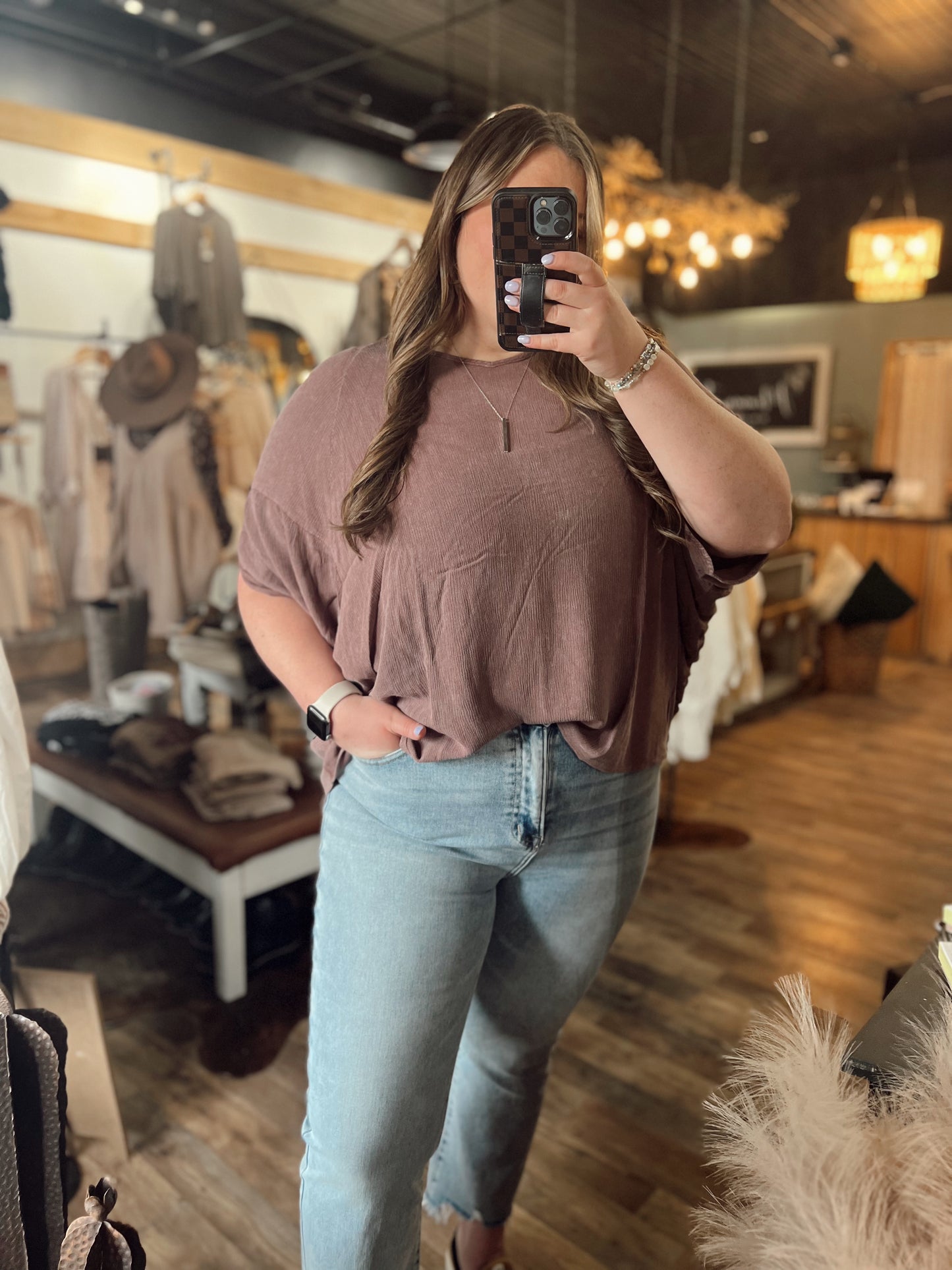WILLOW DOLMAN SLEEVE TOP