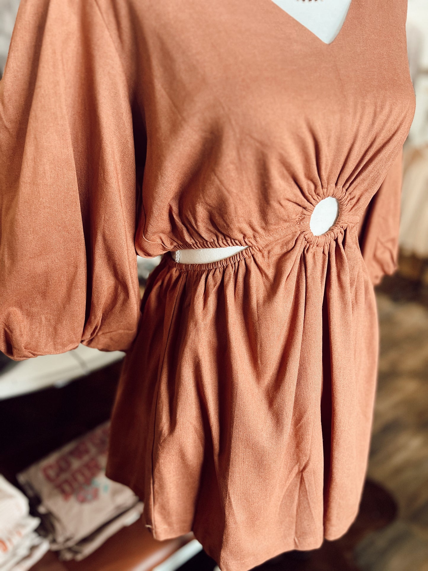 CANYON KEYHOLE ROMPER