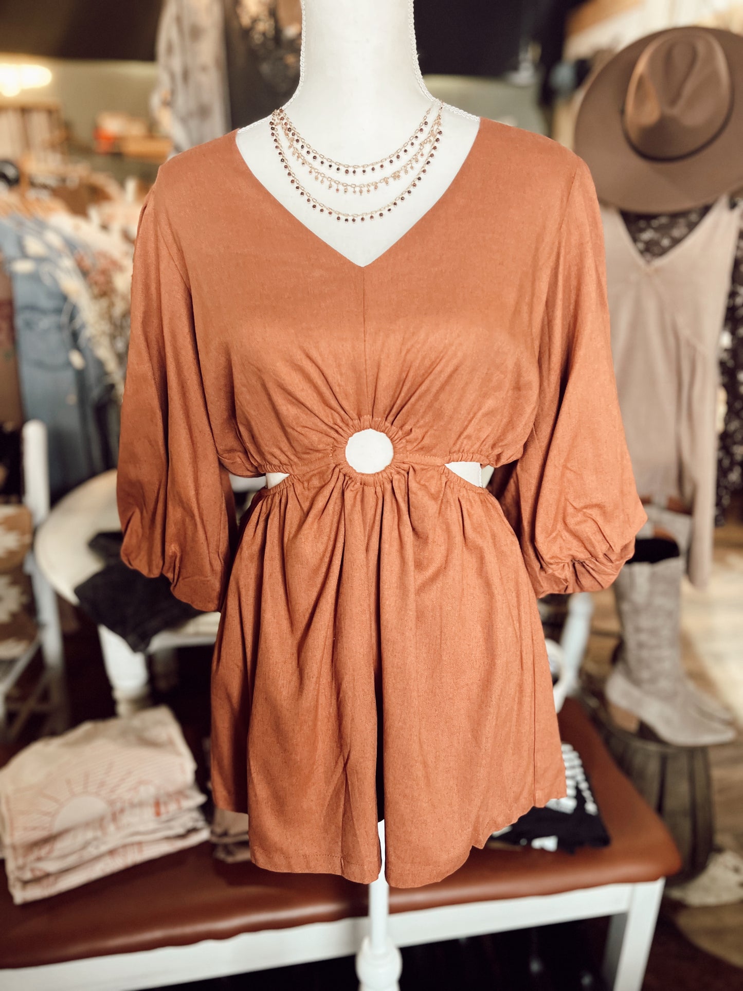 CANYON KEYHOLE ROMPER