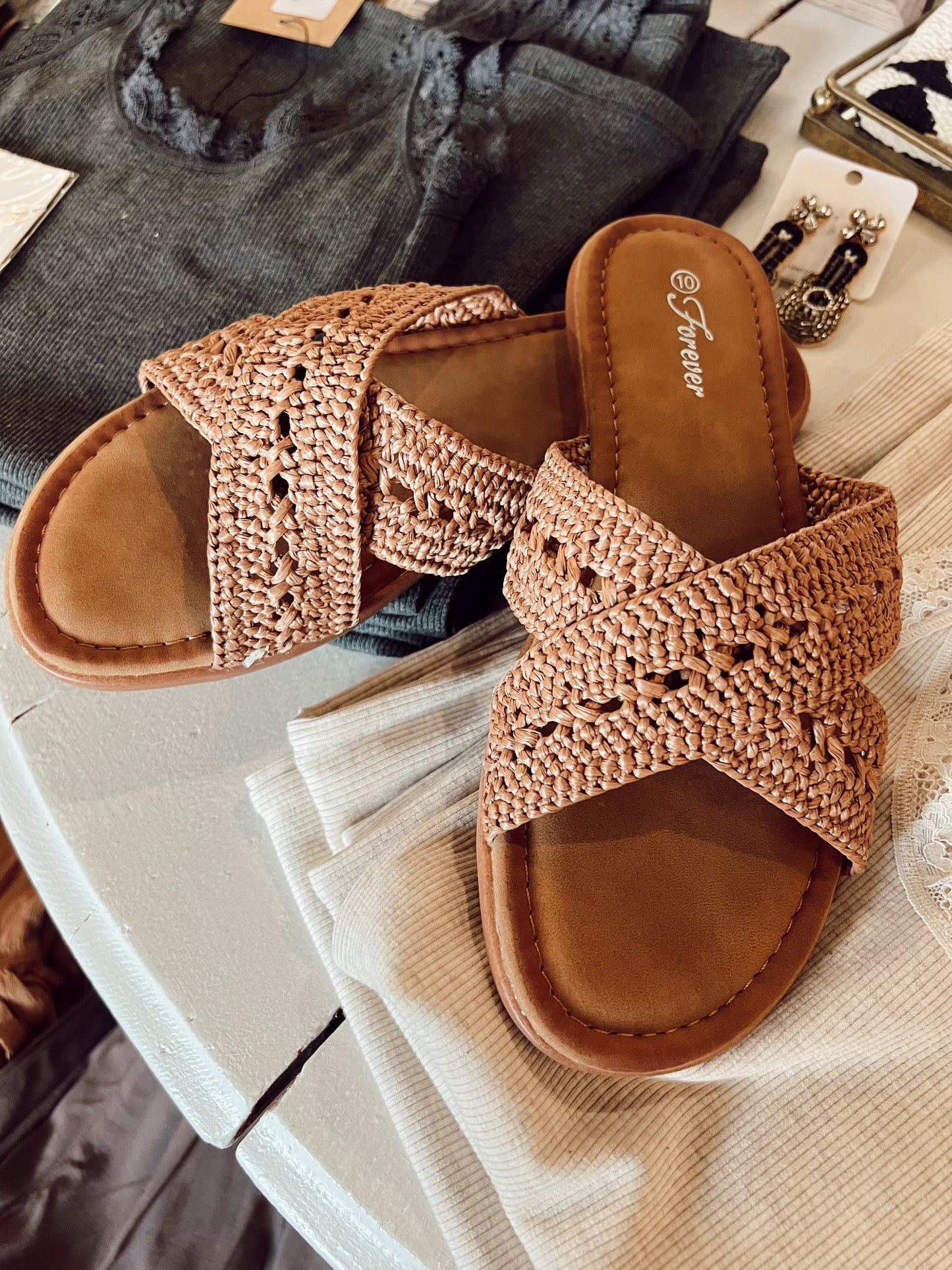 CROCHET KNITTED SANDALS