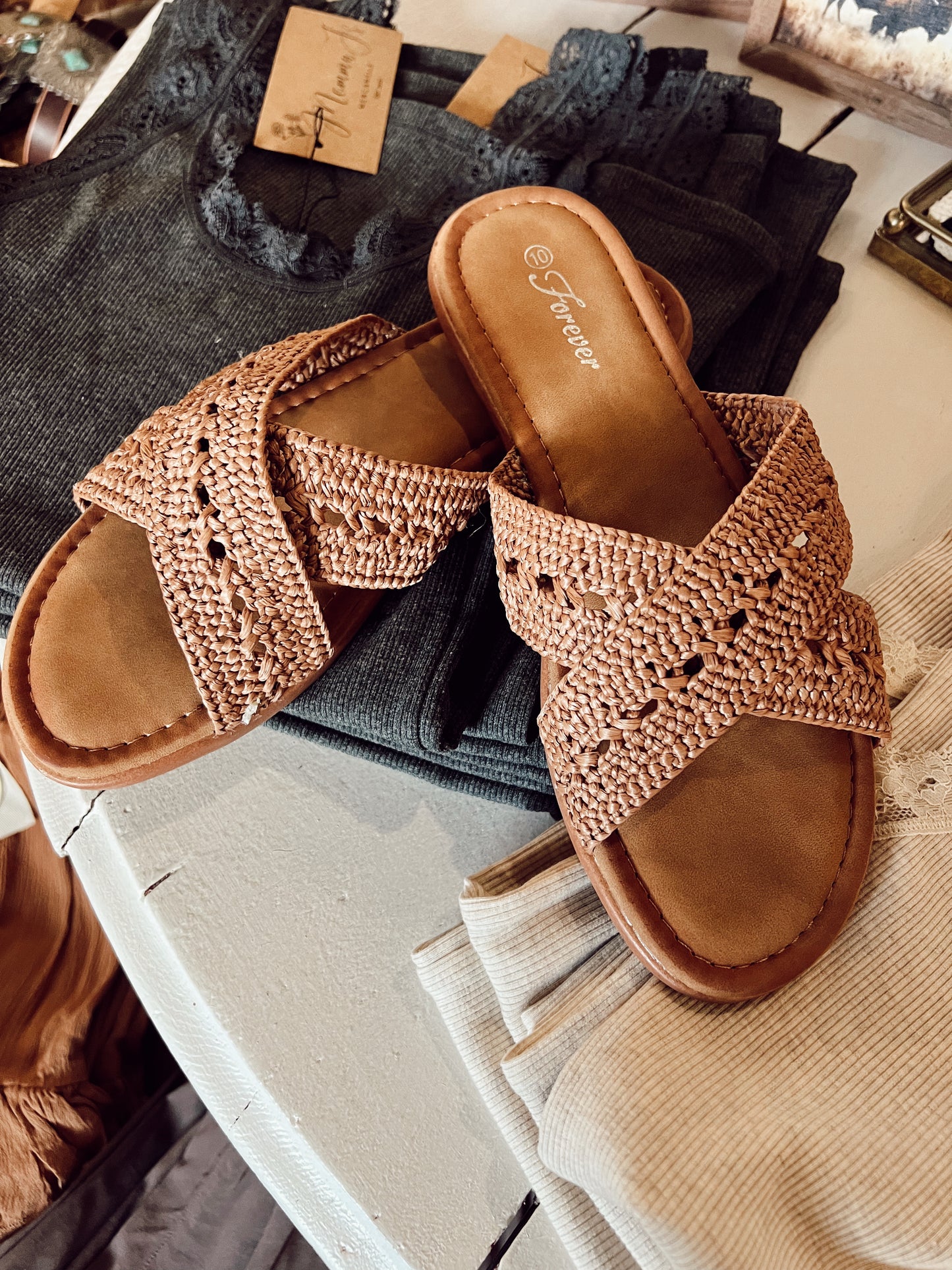 CROCHET KNITTED SANDALS