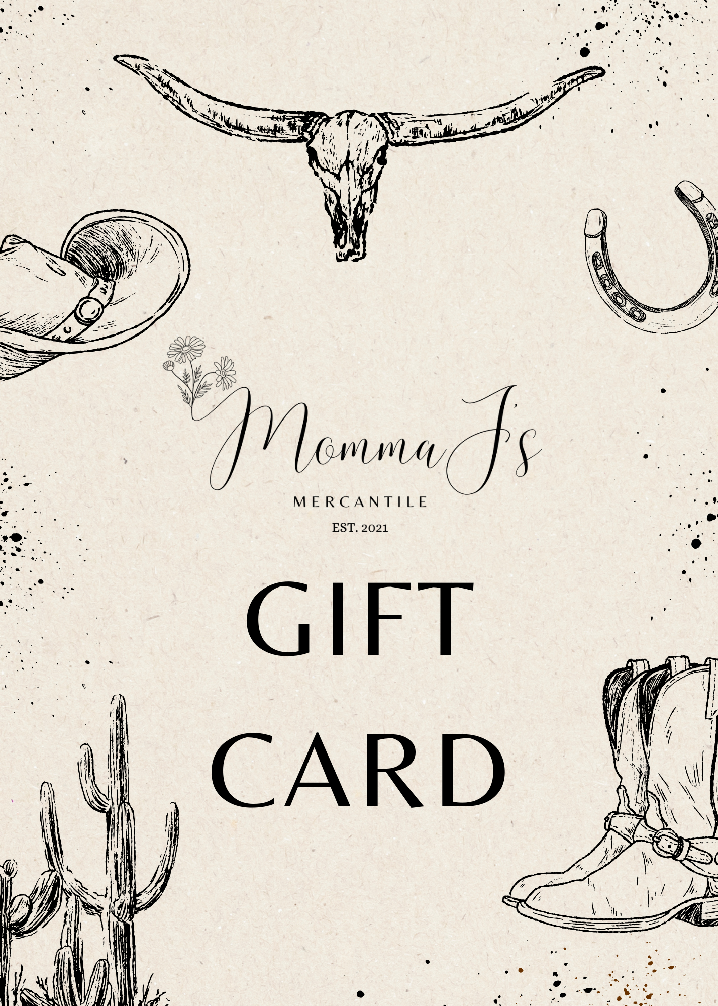 DIGITAL GIFT CARD