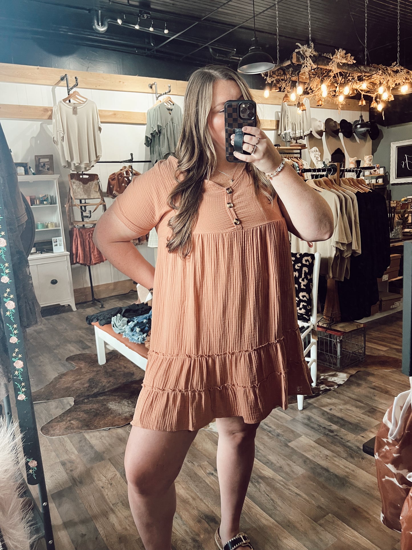 GINNY GAUZE DRESS