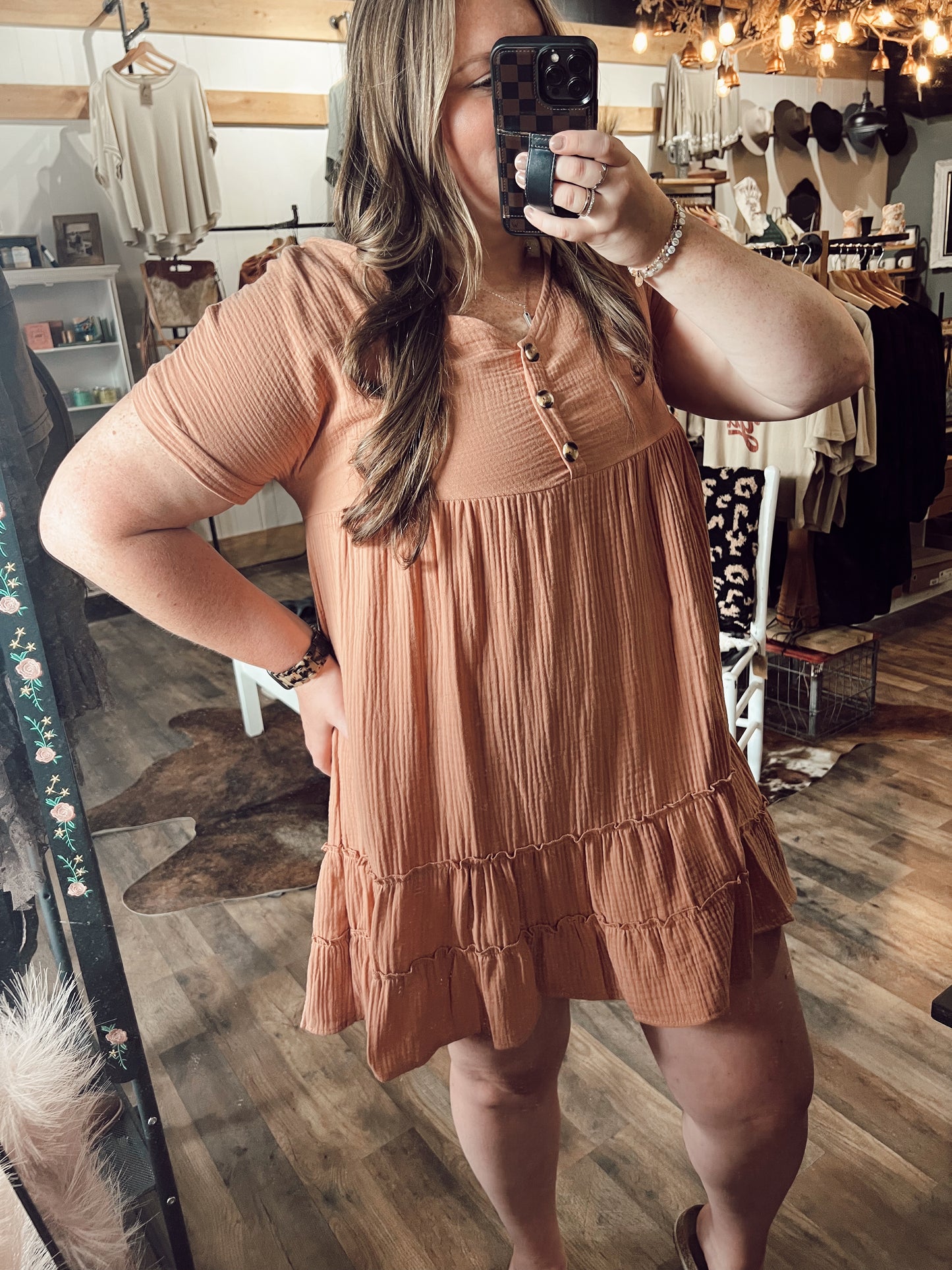 GINNY GAUZE DRESS
