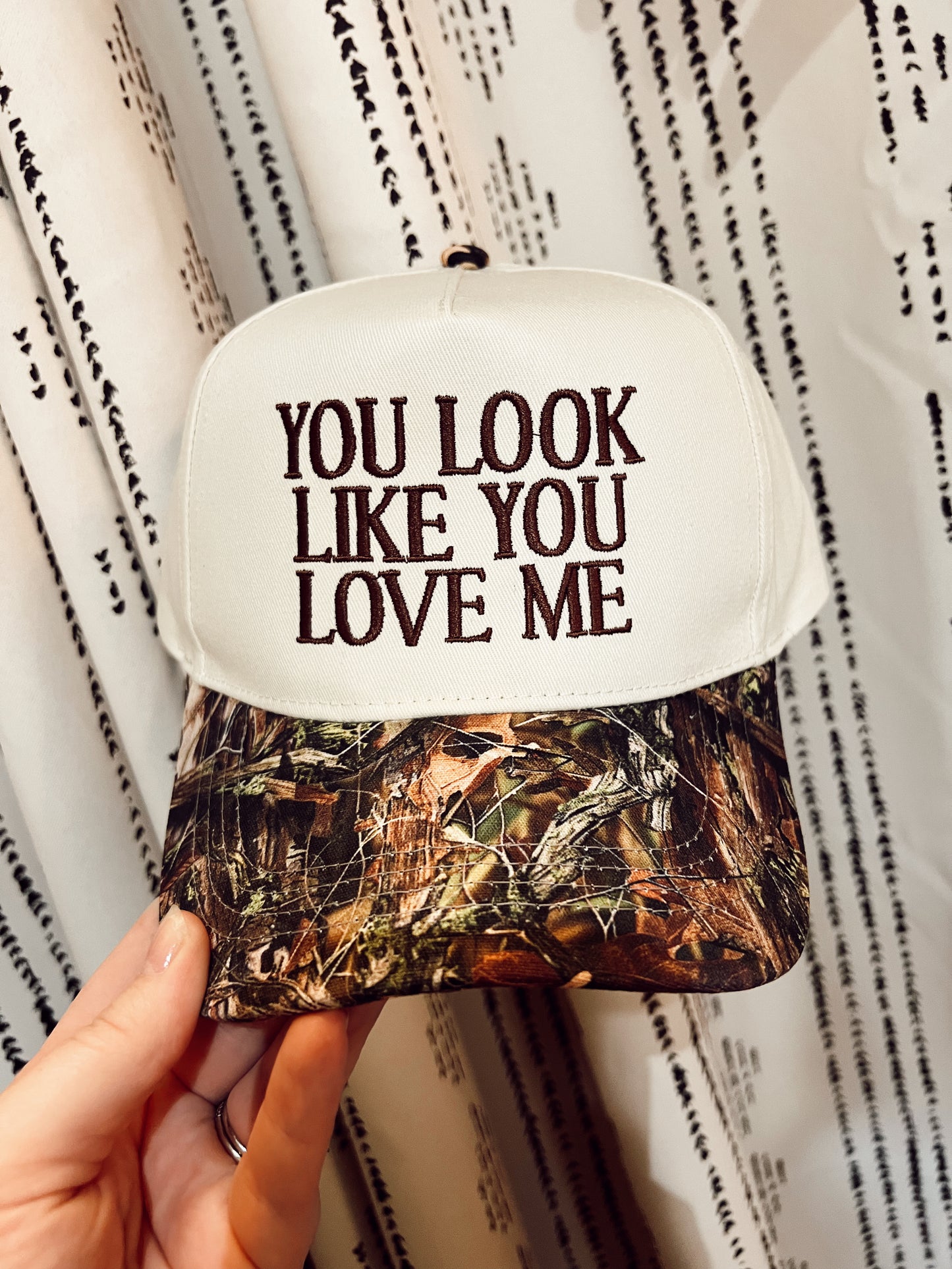 YOU LOOK LIKE YOU LOVE ME TRUCKER