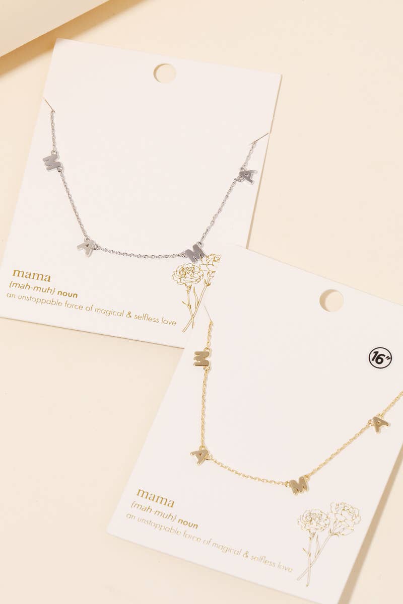 MAMA CHARM NECKLACE