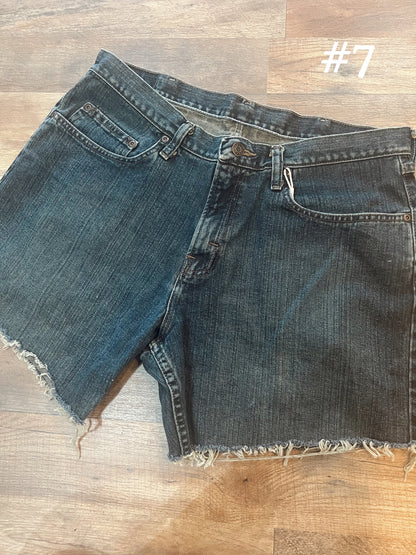 CUSTOM RETRO WRANGLER SHORTS