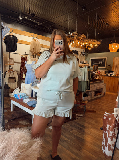 DON’T RUFFLE MY FEATHERS SET: SAGE
