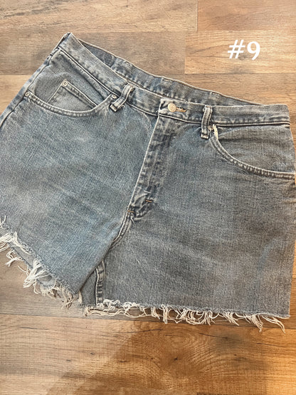 CUSTOM RETRO WRANGLER SHORTS