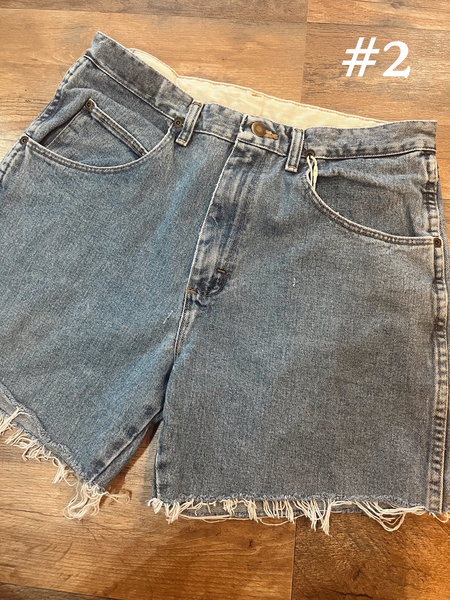 CUSTOM RETRO WRANGLER SHORTS