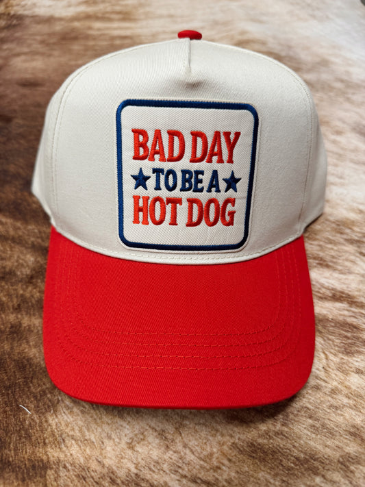 BAD DAY TO BE A HOTDOG TRUCKER