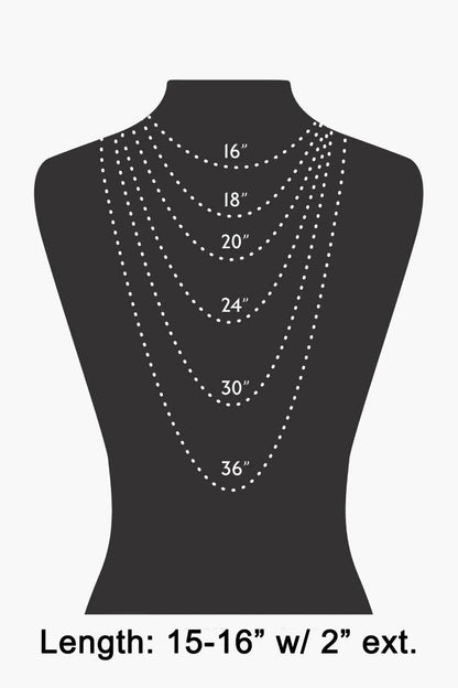 TRIPLE STACK CHAIN NECKLACE