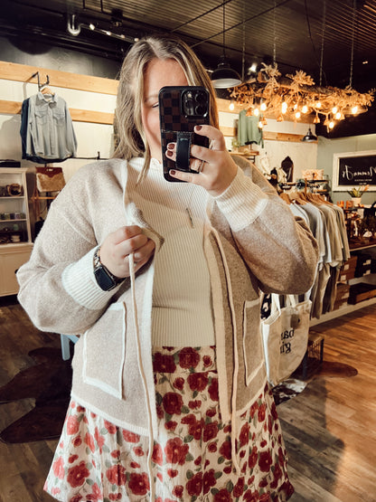 HEARTH BOW CARDIGAN