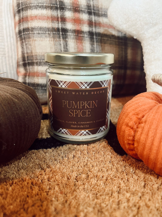 PUMPKIN SPICE SOY CANDLE