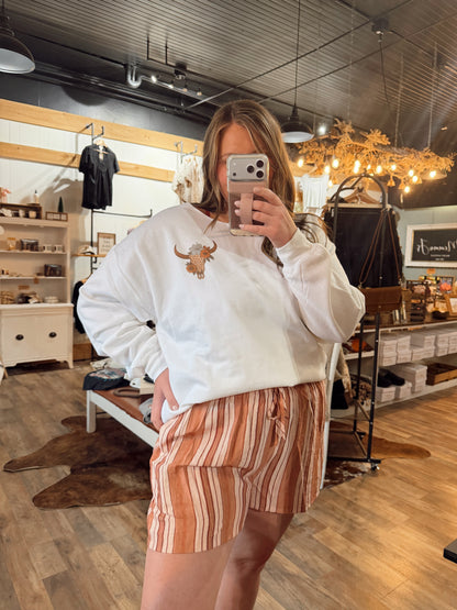 CORA STRIPE SHORTS
