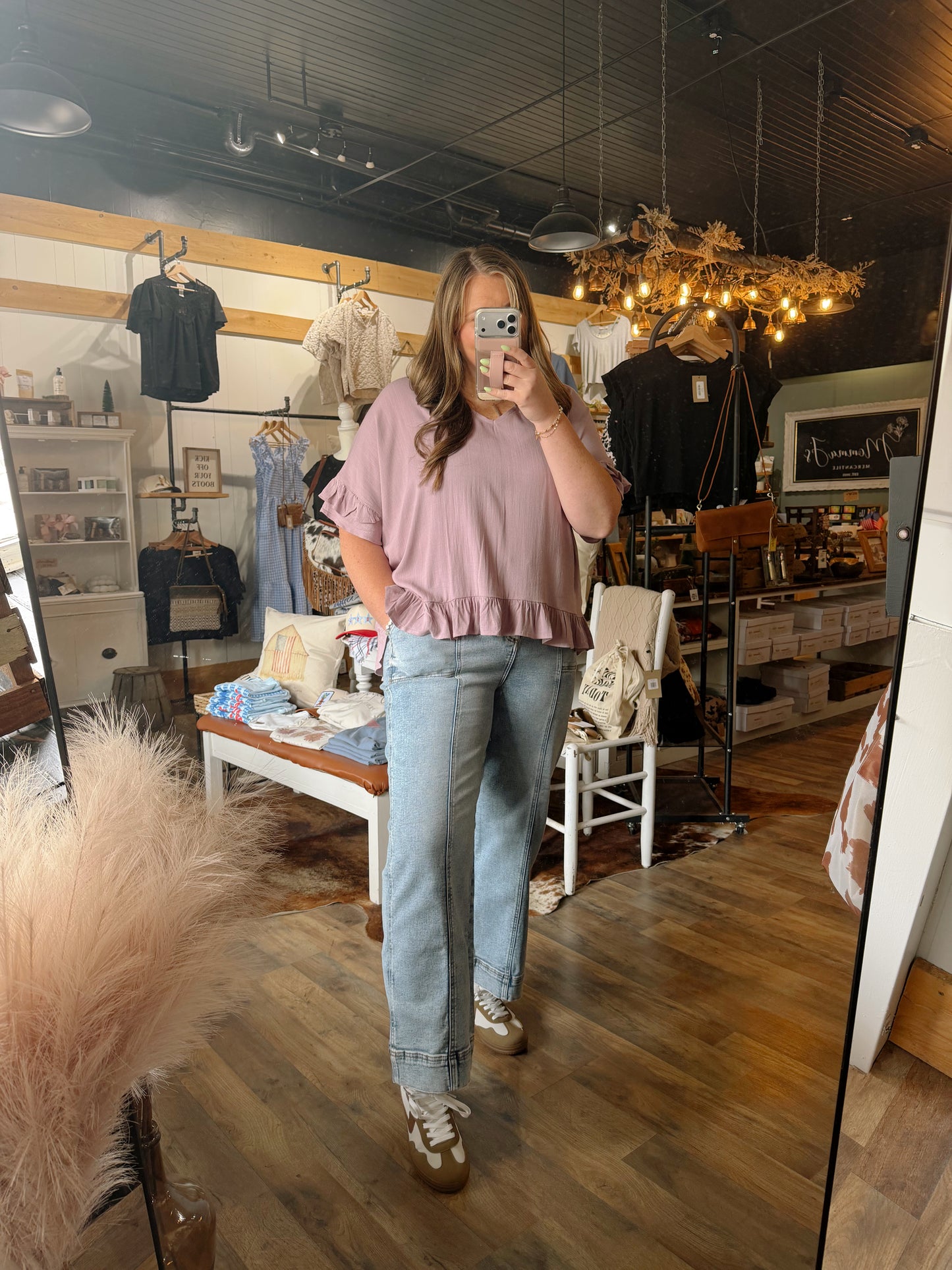 LILAC MESA BLOUSE