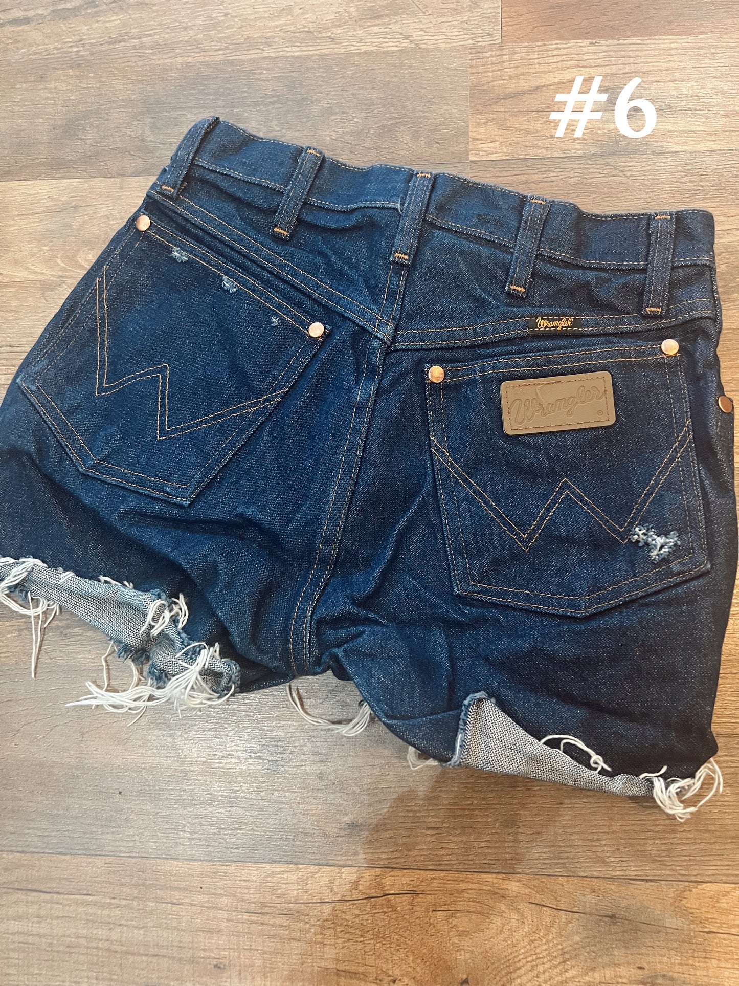 CUSTOM RETRO WRANGLER SHORTS