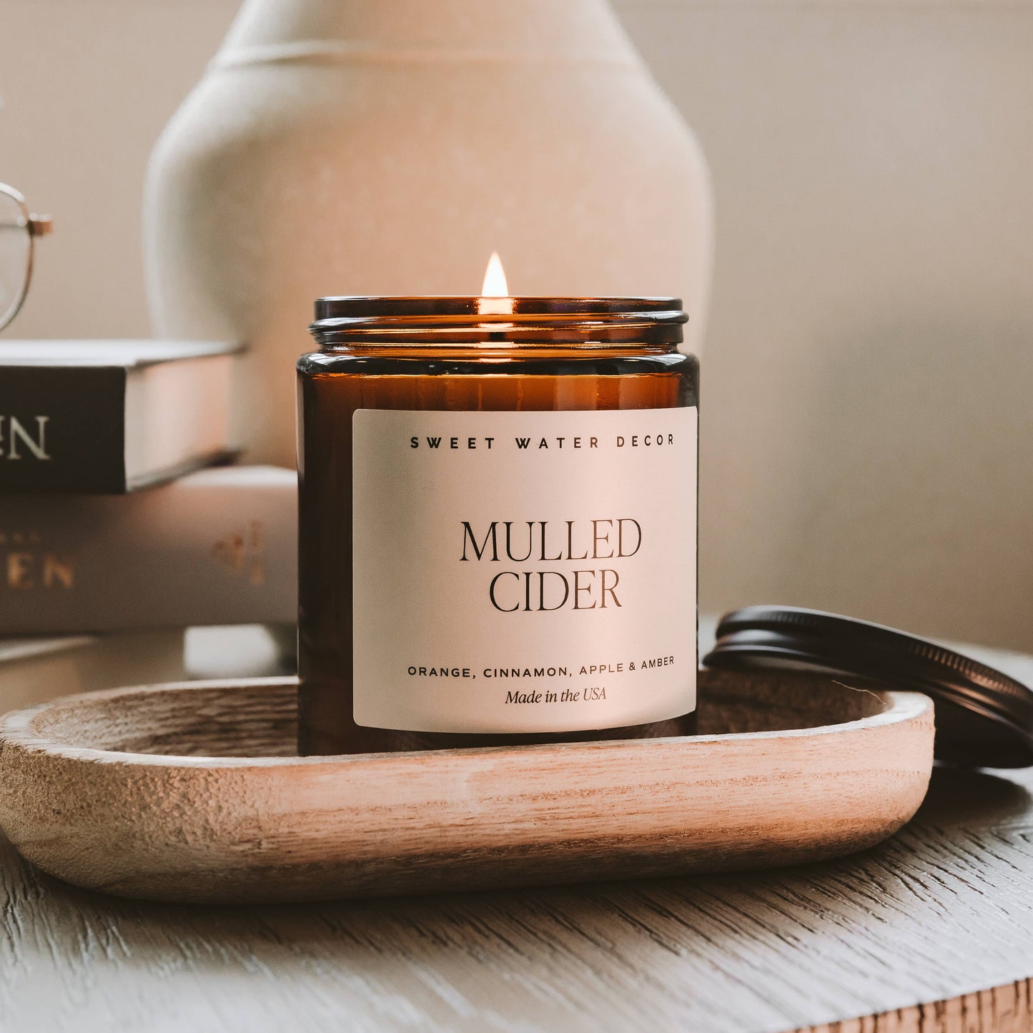 MULLED CIDER AMBER CANDLE