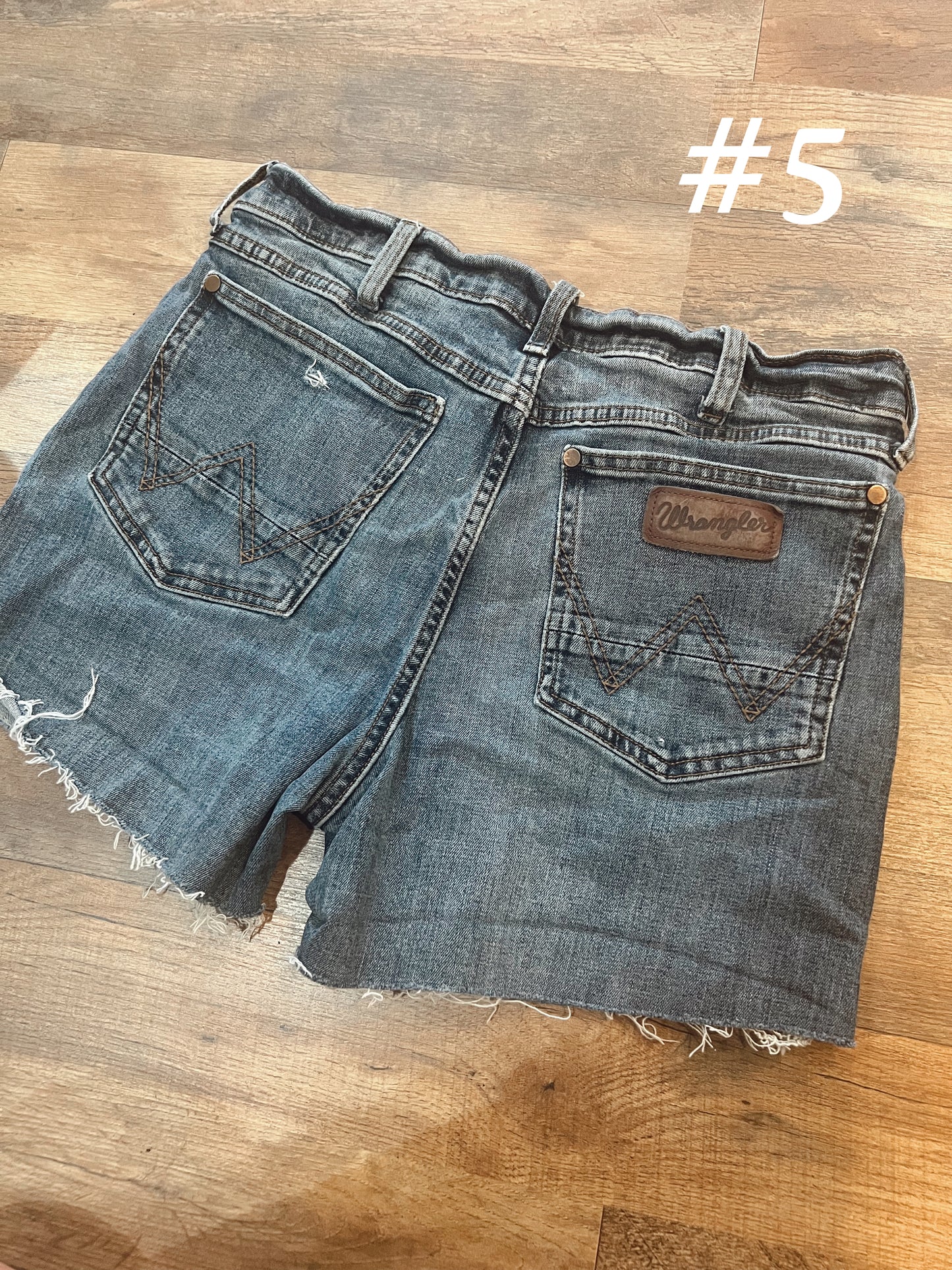 CUSTOM RETRO WRANGLER SHORTS