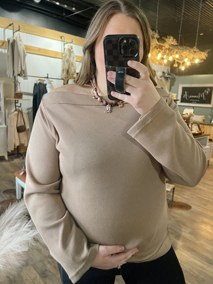 SHOW OFF WAFFLE TOP