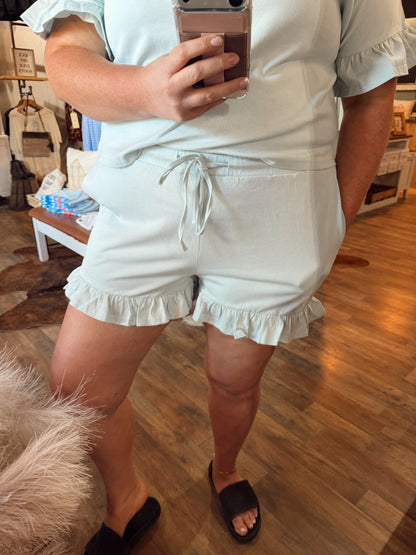 DON’T RUFFLE MY FEATHERS SET: SAGE