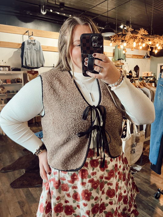 TEDDY TIE VEST