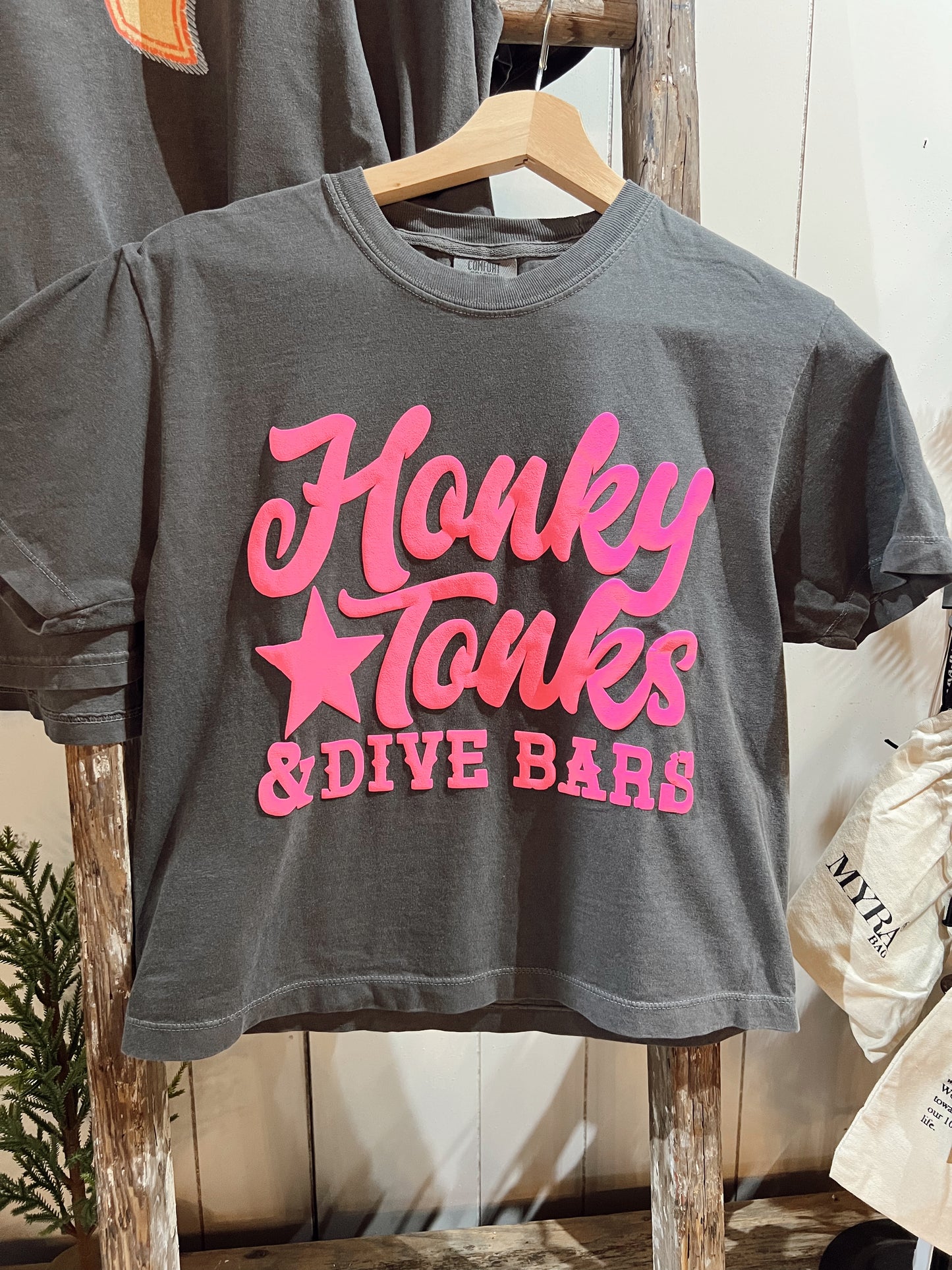 HONKY TONK CROP TEE