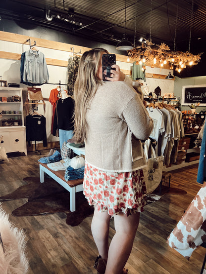 HEARTH BOW CARDIGAN