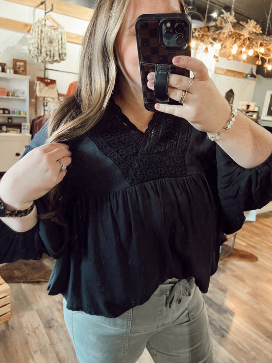 GO WITH THE FLOW BLOUSE