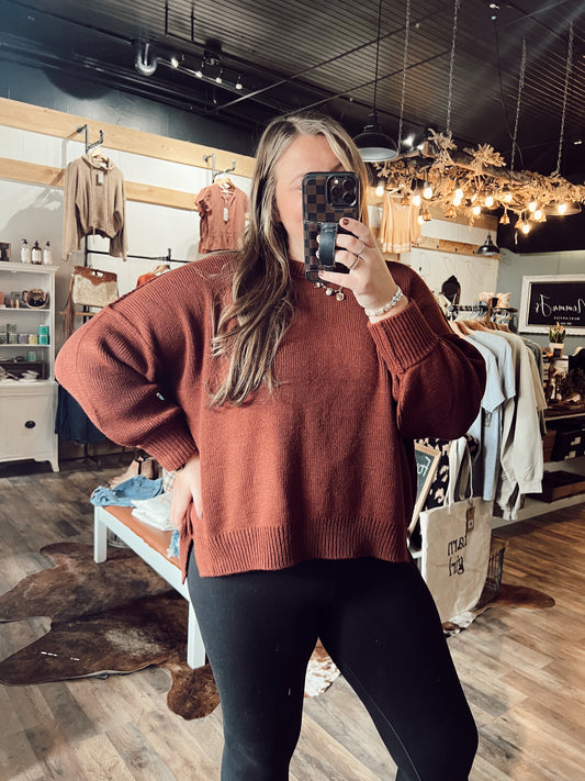 BRICK HOUSE COZY SWEATER