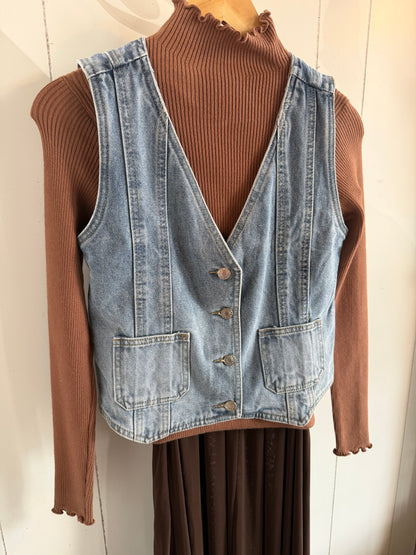 DENIM REVIVAL VEST