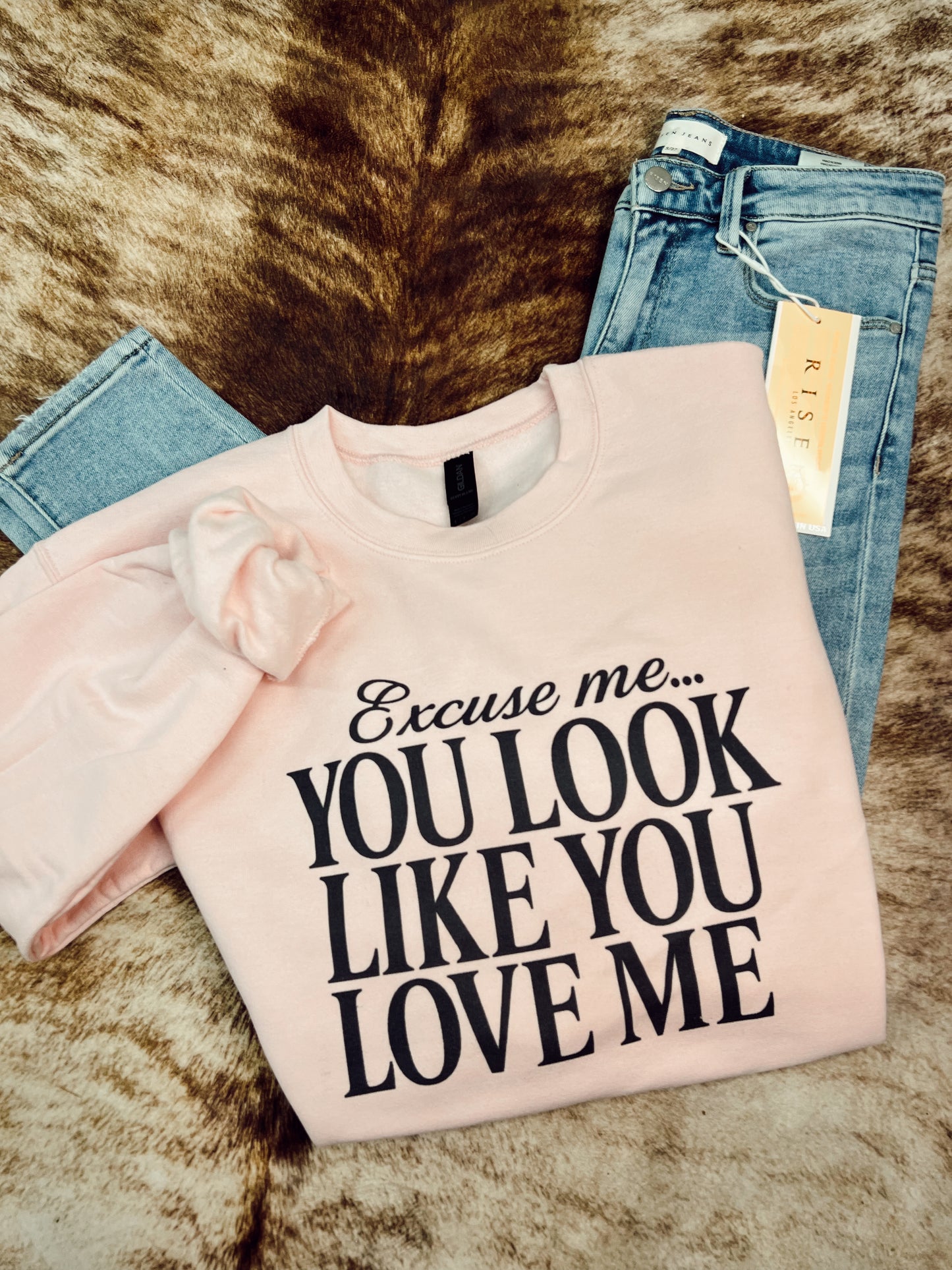 EXCUSE ME SWEATSHIRT