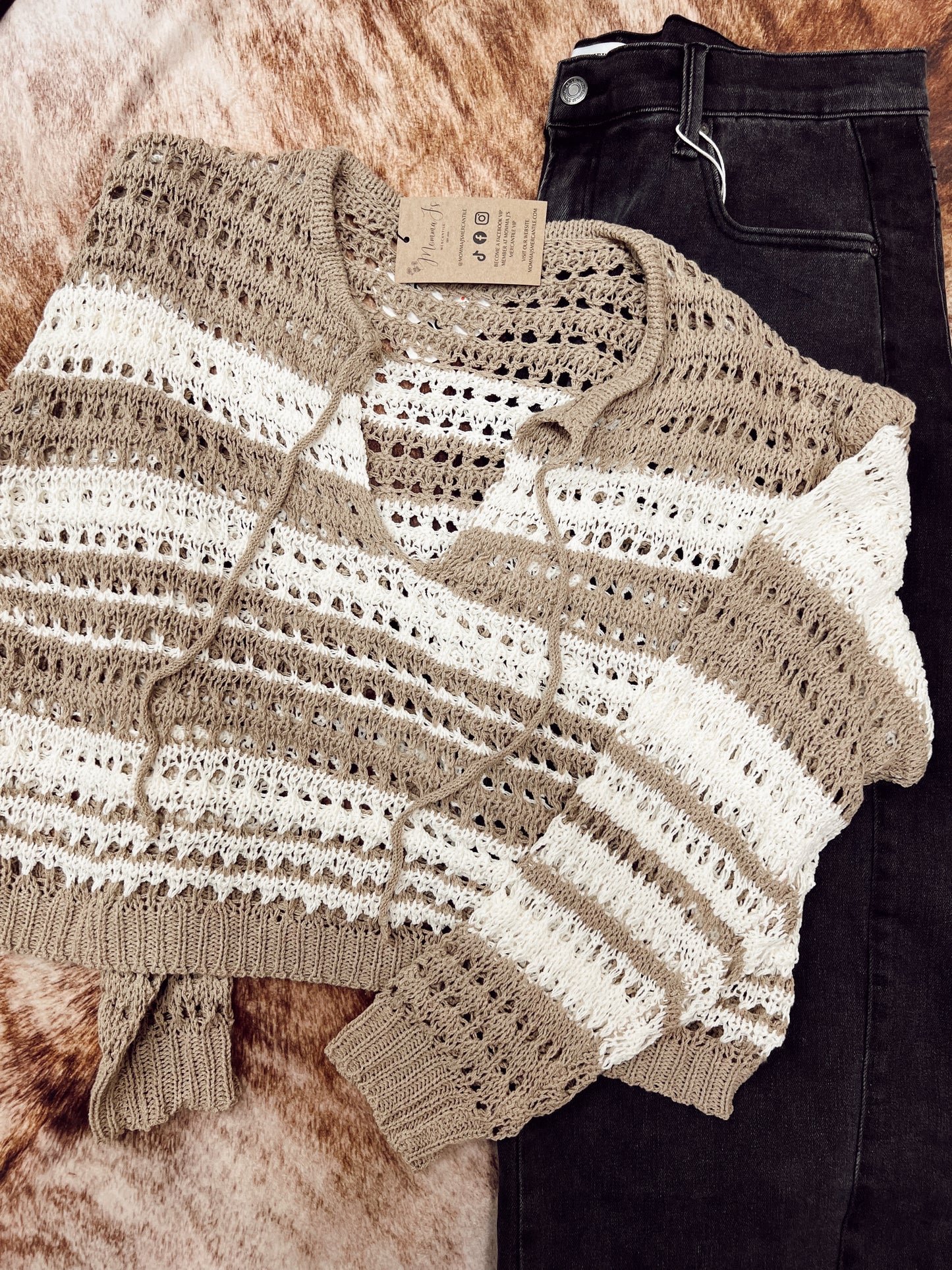 TUMBLEWEED CROCHET SWEATER